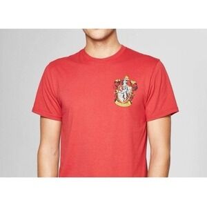 Harry Potter Wizard World Mens XL Short Sleeve T-Shirt Red Cotton Blend